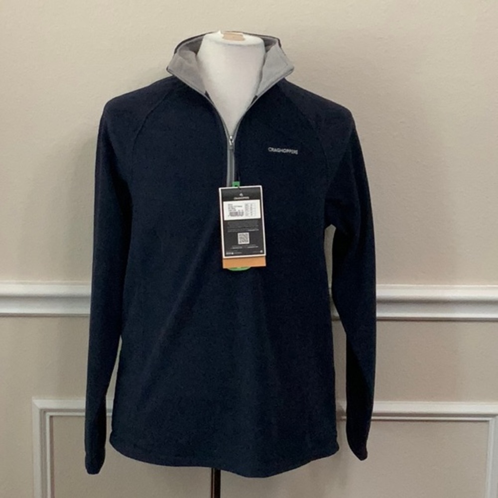 Craghoppers COREY HALF ZIP FLEECE- Dark Navy